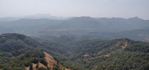 view of mountains
