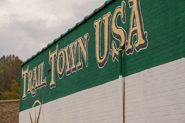 trail town usa damascus virginia sign © digidreamgrafix