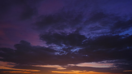 Beautiful sky with clouds background, Sky with clouds weather nature cloud blue.