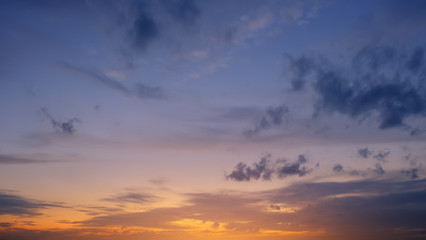 Beautiful sky with clouds background, Sky with clouds weather nature cloud blue.