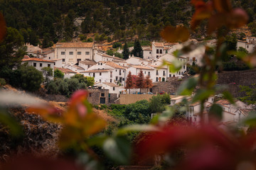 Obraz premium Grazalema one of the famous white towns from Cadiz region at Andalucia, Spain.