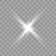 Glow light effect.
