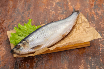 Salted herring fish