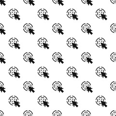 Cursor interactive pattern seamless vector repeat geometric for any web design