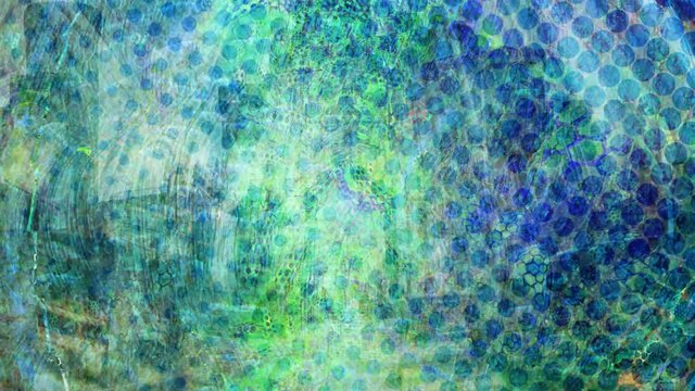 Slimy Green and Purple Ectoplasm Texture with Polka Dots - 4K Seamless Loop Motion Background Animation