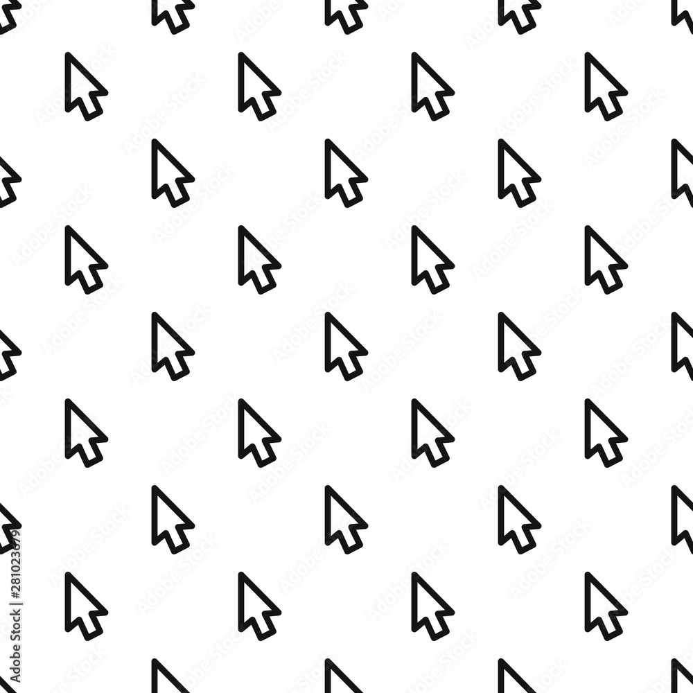 Poster cursor retro element pattern seamless vector repeat geometric for any web design