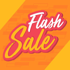 Modern promotion square web banner for social media mobile apps