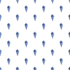 Shell as house pattern seamless vector repeat for any web design