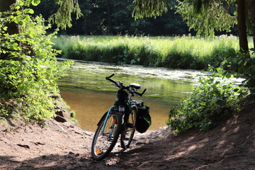 Dolina Rospudy, szlak rowerowy © Monika