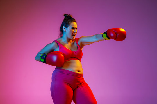 Get Neon Boxing Gloves Icon Pics