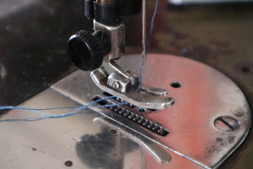 old sewing machine