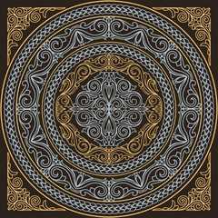 Vintage ornate decorative design background