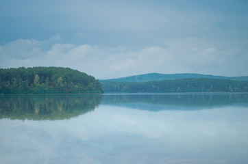 Lake and horizon