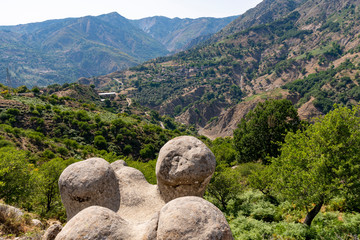 rocca del drago e le caldaie del latte. Bova, reggio calabria