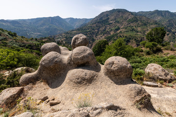 rocca del drago e le caldaie del latte. Bova, reggio calabria