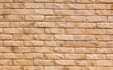 New brick wall as abstract background