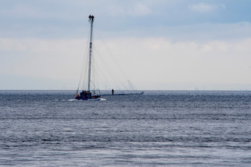 Strait of Messina, swordfish fishing