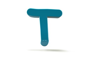 3d letter collection.letter T