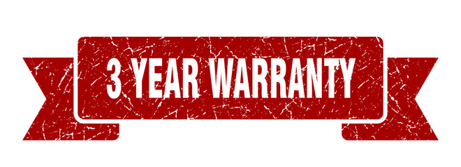 3 year warranty