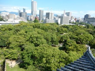 Fototapeta premium 広島城 日本