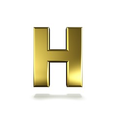 Fototapeta premium 3d letter collection with white background