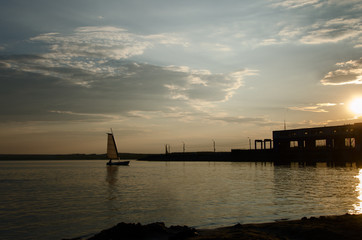 Sunset boat trip