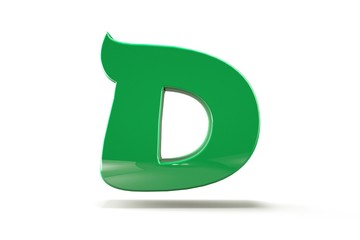 3d letter collection.letter D