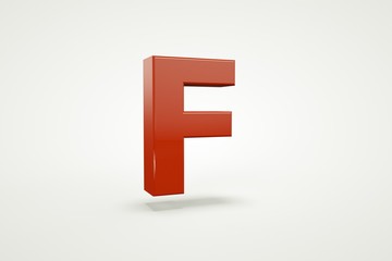 3d letter collection.letter F