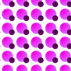  vector seamless pattern ,background with pink circles