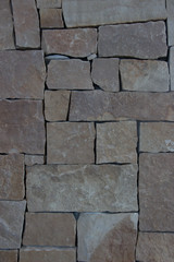 Stone Brick Masonary Wall