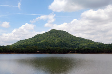 mountain and river at Thailand
