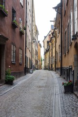 Fototapeta na wymiar The Streets Of Stockholm