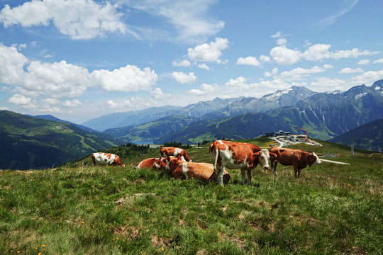 Isskogel summit in Austria Gerlos
