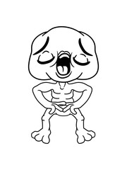 comic kleines alien monster keine nase stöhnen orgasmus gähnen müde cartoon gesicht clipart lustig cool grimasse erregt sex ficken poppen glücklich augen mund entspannt