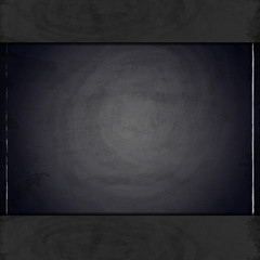 Blank black chalkboard blackboard background