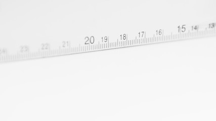 White measuring tape