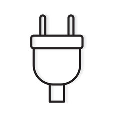 electric pllug icon- vector illustration
