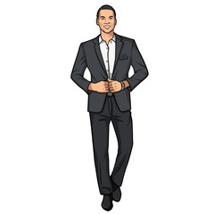 Cute Cartoon Character. Concept Art. Realistic Illustration. Video Game Digital CG Artwork. Character Design.