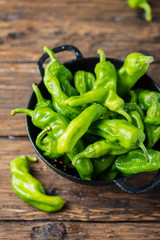 Sweet Italian green pepper