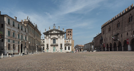 Fototapeta na wymiar Mantua - Hauptstadt der Provinz Mantua. 