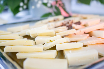 Close-up d'un plat du maroc