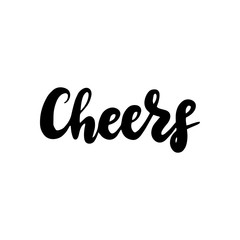 Cheers Handwritten Lettering