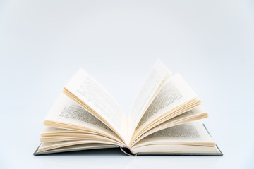  Some books in white background