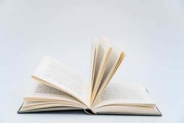  Some books in white background