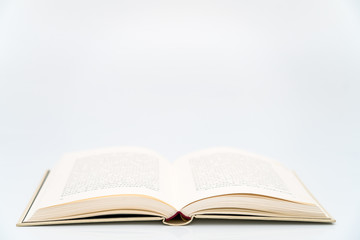  Some books in white background