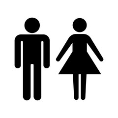 Set of stick figures, vector illustration.