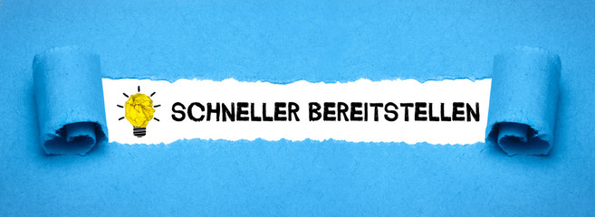 Schneller bereitstellen 