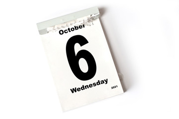 6. October 2021