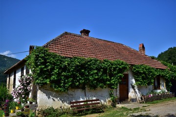 old house in the village