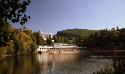 Lake Ursu in Sovata -Romania (Bear lake )